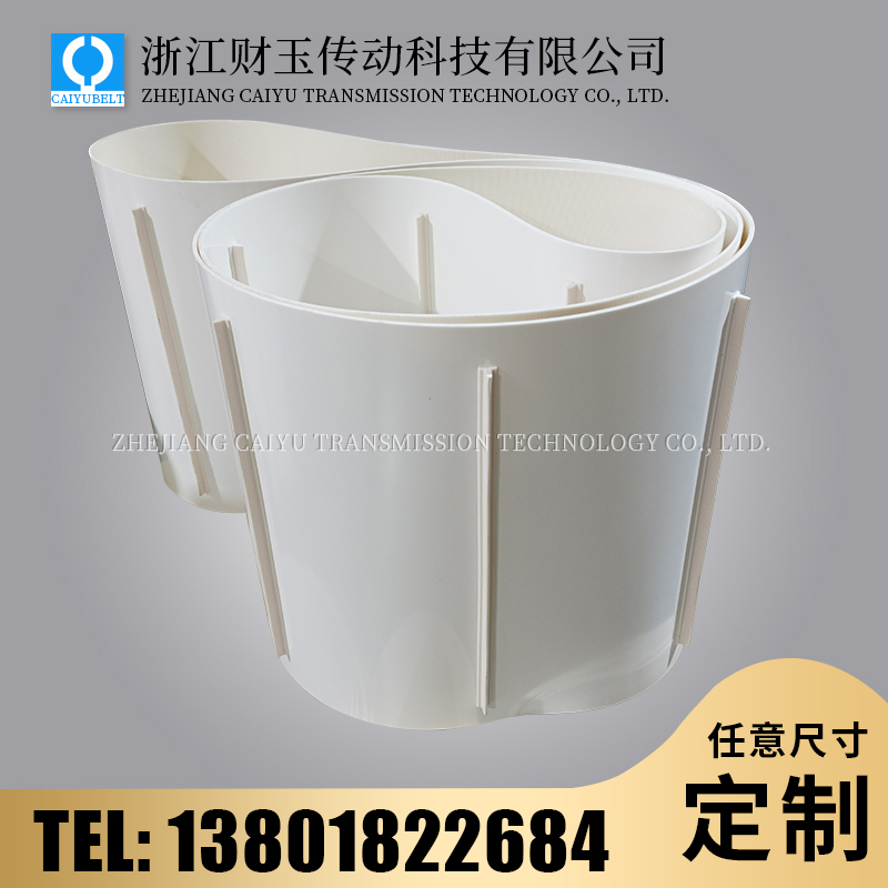 浙江財玉傳動科技有限公司/CAIYUBELT/輸送帶加導(dǎo)條