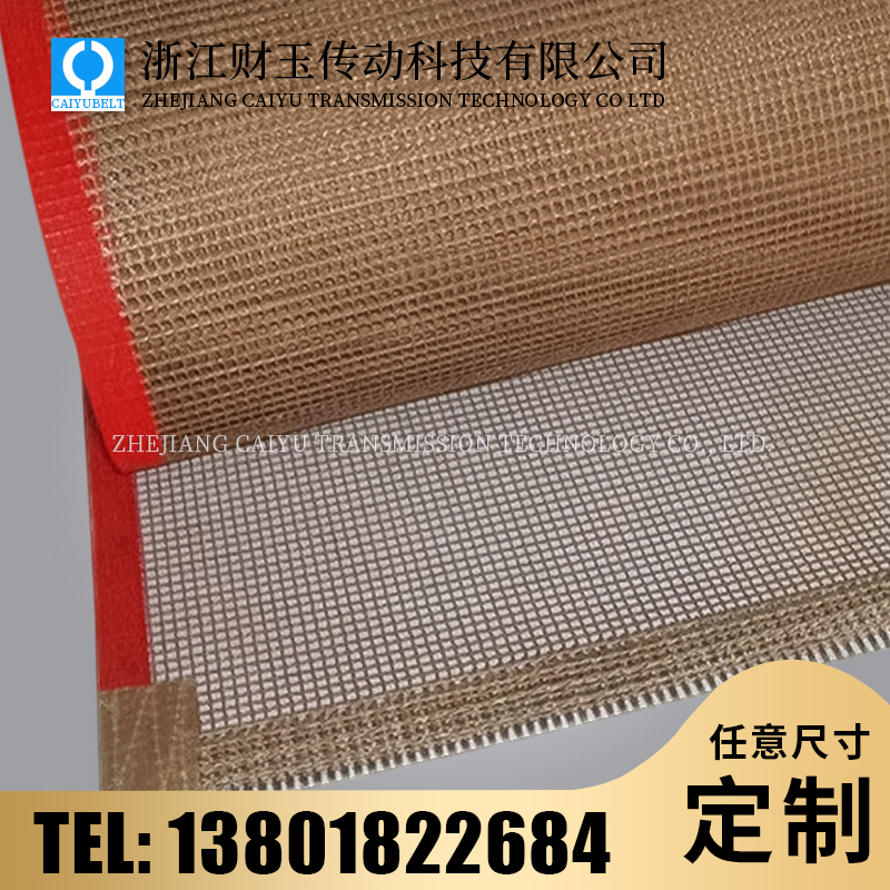 浙江財玉傳動科技有限公司/CAIYUBELT/特氟龍導(dǎo)條輸送帶